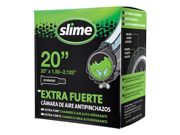 SLIME SMART EU INNER TUBE FOR BICYCLE 20" X 1.50-2.125" SCHR