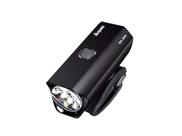 LUZ DELANTERA GUEE SOL200 200 LÚMENES RECARGABLE USB NEGRO