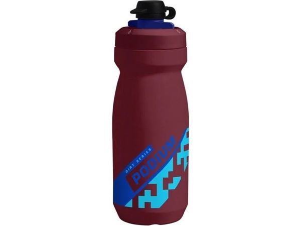 BIDÓN CAMELBACK PODIUM DIRT SERIES 0.6L GRANATE/AZ
