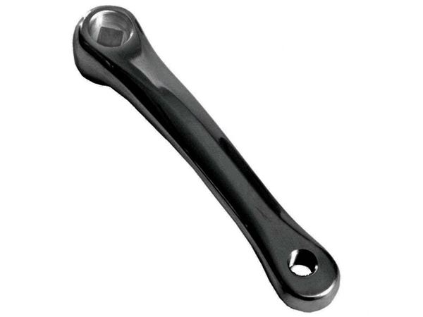 GEAK BIELA IZQUIERDA 170 MM ALUMINIO NEGRO