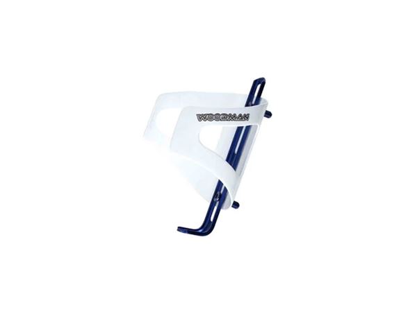 PORTABIDÓN WOODMAN CARBO CAGE AJ CARBONO BLANCO/AZUL