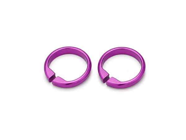 ANILLOS BLOQUEO PUÑOS LOCKING MORADO