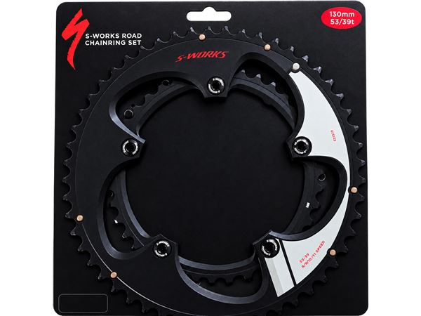 PLATO S-WORKS ROAD 39T 130 BCD NEGRO