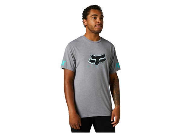 CAMISETA FOX VENZ SS TECH TEE HTR GRAPH