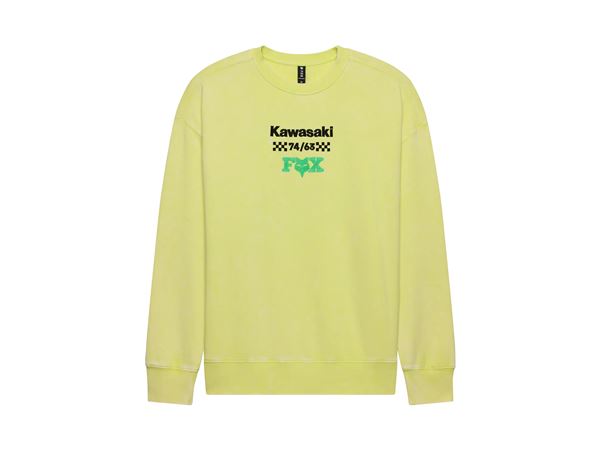 SUDADERA GRUESA CREW KAWASAKI