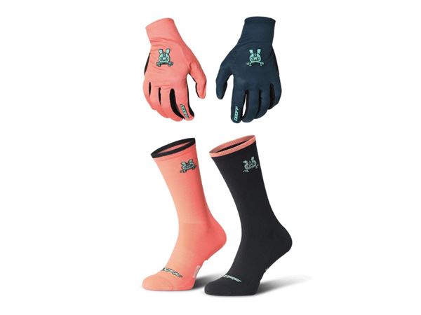 PACK CALCETINES Y GUANTES CORAL PETROL