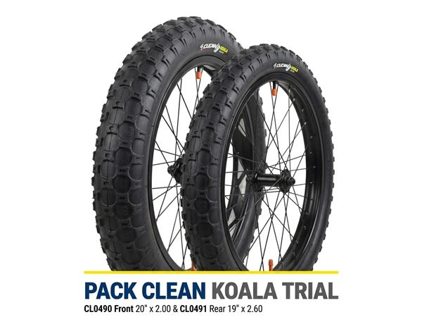 PACK CLEAN KOALA 20" TRIAL (DELANTERO CL0490+TRASERO CL0491)