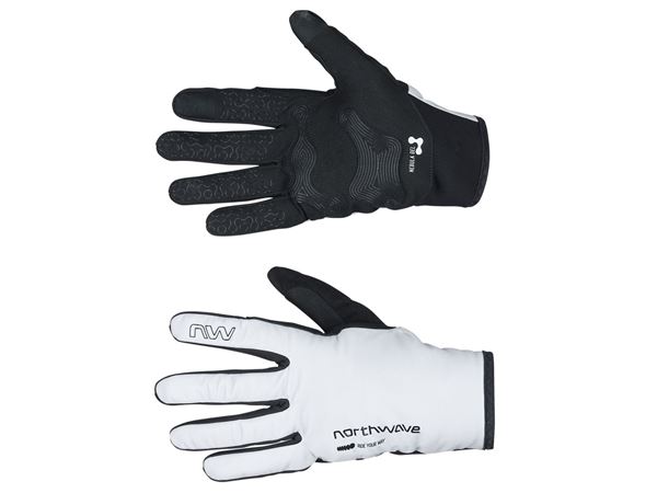GUANTES NORTHWAVE FAST PRO GEL WINTER GRIS CLARO