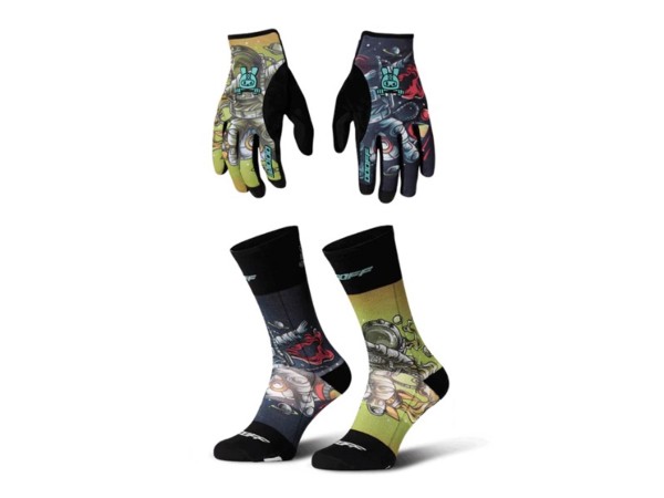 PACK CALCETINES Y GUANTES ASTRONAUTA