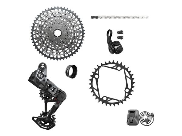 SRM GRUPO EAGLE AXS GX T-TYPE E-MTB 104BCD SIN BIELAS