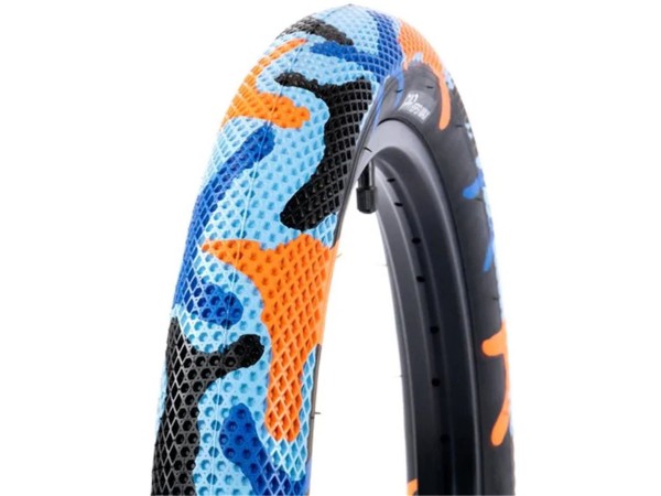 CULT CUBIERTA X VANS 20X2.40" AZUL/NARANJA CAMO
